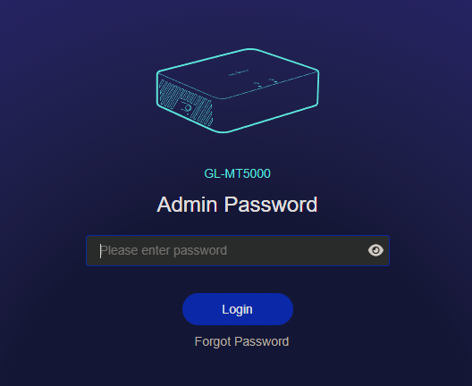 Brume 3 admin panel at 192.168.8.1